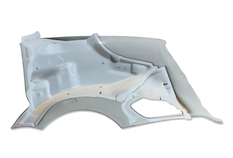 Hood Fender Long Service with Hood Support Driver 2012-2021 Kenworth T680