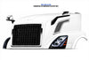 Hood Shell Fiberglass w/ Grille, Mirror, Headlight, Air Intakes 2004-2017 Volvo VNL