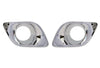 Bumper Corners Plastic Chrome with Bezels & Led Fogs Kenworth T680