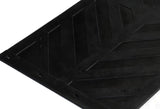 Black Rubber Heavy Duty Semi Truck Mud Flaps Set