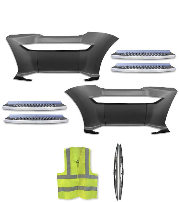 Front Step Fairing Panels with Steps Set Kenworth T680 2013 -2021