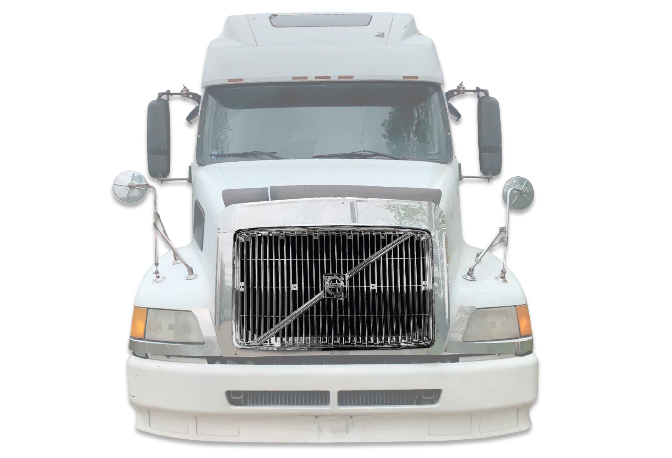 Front Grille Chrome 1996-2003 Volvo VN VNL VNM – Tacoma Parts