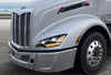 Headlight LED Black Driver 2022+ Peterbilt new 579