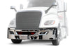 15” Chrome Front Bumper with Fog Light & Radar Holes 2017+ International LT LT625