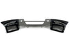14" Front Bumper Chrome without Fog Light Holes 2018+ Freightliner Cascadia 126