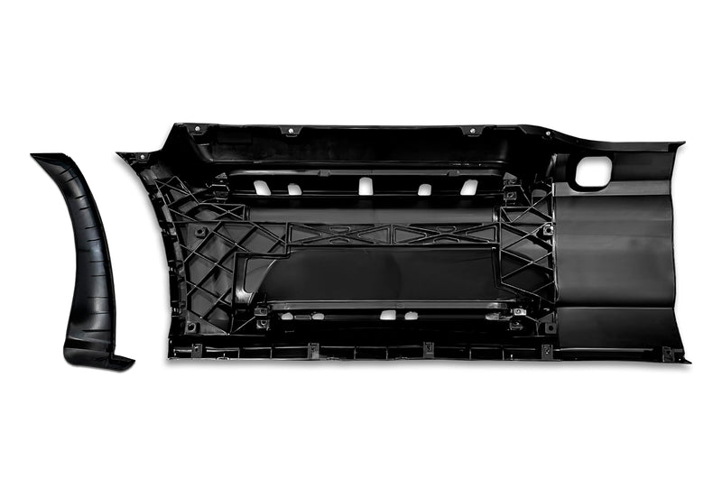 Front Step Side Panel w/Bracket, Upper & Lower Metal Steps, Extension Passenger 2022+ Peterbilt 579