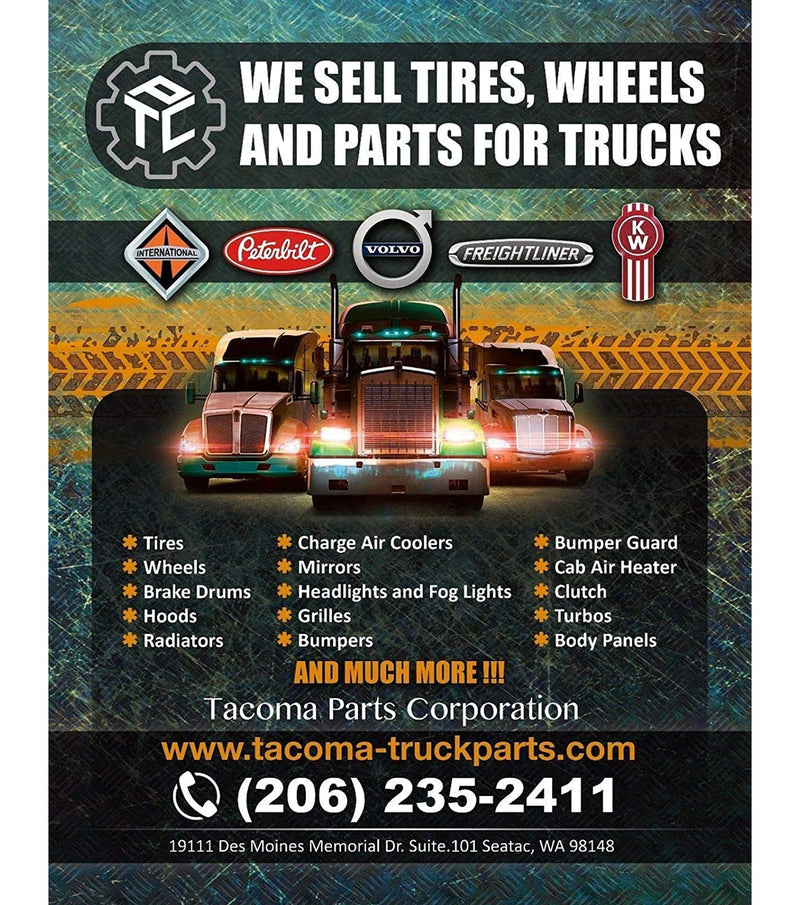 Front Grille Guard Large Chrome 2022+ Kenworth T680 No Fog