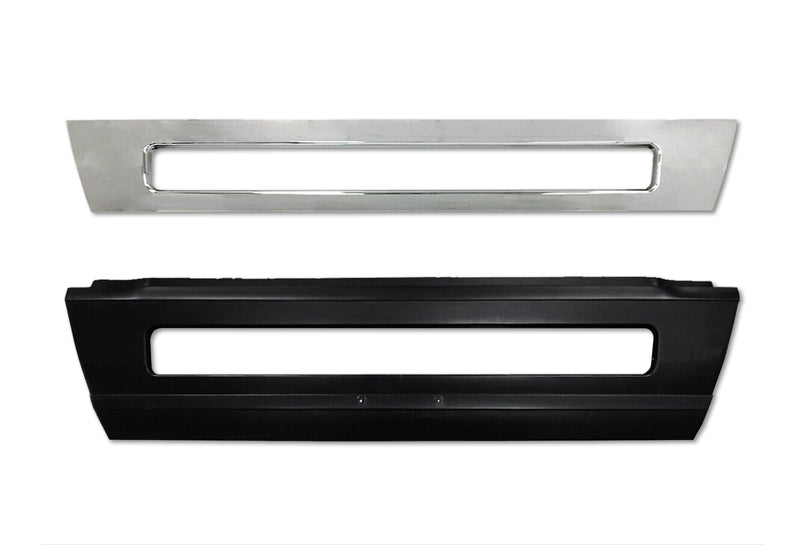 Center Middle Bumper Plastic with Chrome Trim 2016-2017 Volvo VNL