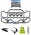 Front Grey Grille Guard Large 2008-2017 Freightliner Cascadia 125 113