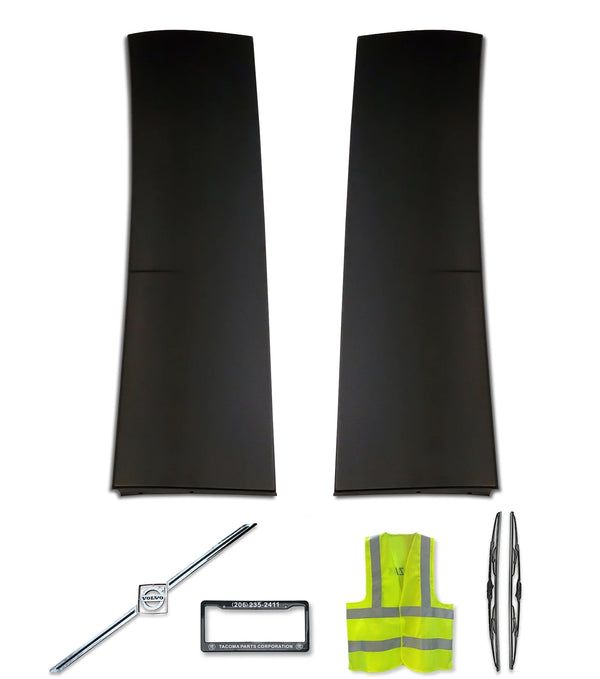 Lower Wind Cab Cabin Fairings Set 2004-2017 Volvo VNL