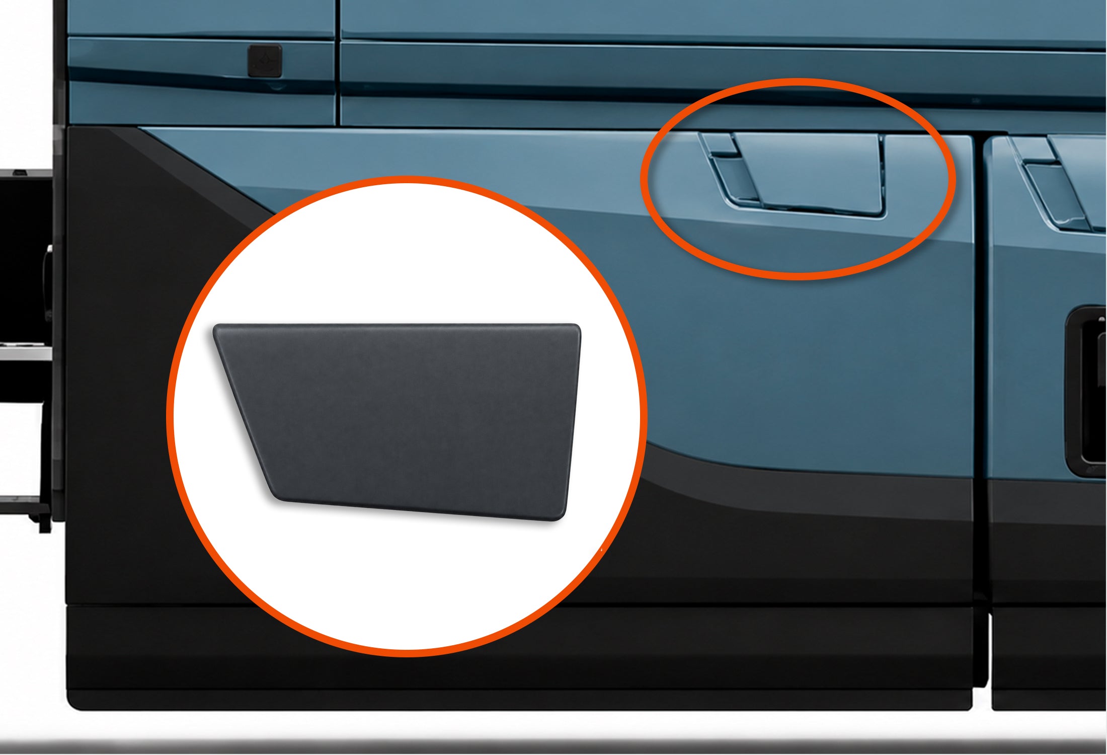 Rear Fairing Access Panel Passenger 2025+ Volvo VNL New – Tacoma