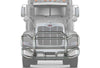 Front Grille Bumper Guard Large Chrome Peterbilt 384