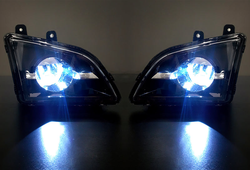 Fog Light Lamp Black Full LED Set 2018+ Volvo VNL