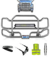 Front Grey Grille Guard Large 2008-2017 Freightliner Cascadia 125 113