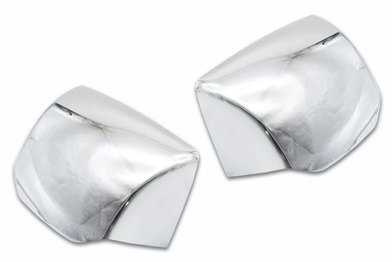 Hood Mirror Covers Chrome Set 2010-2017 Peterbilt 579