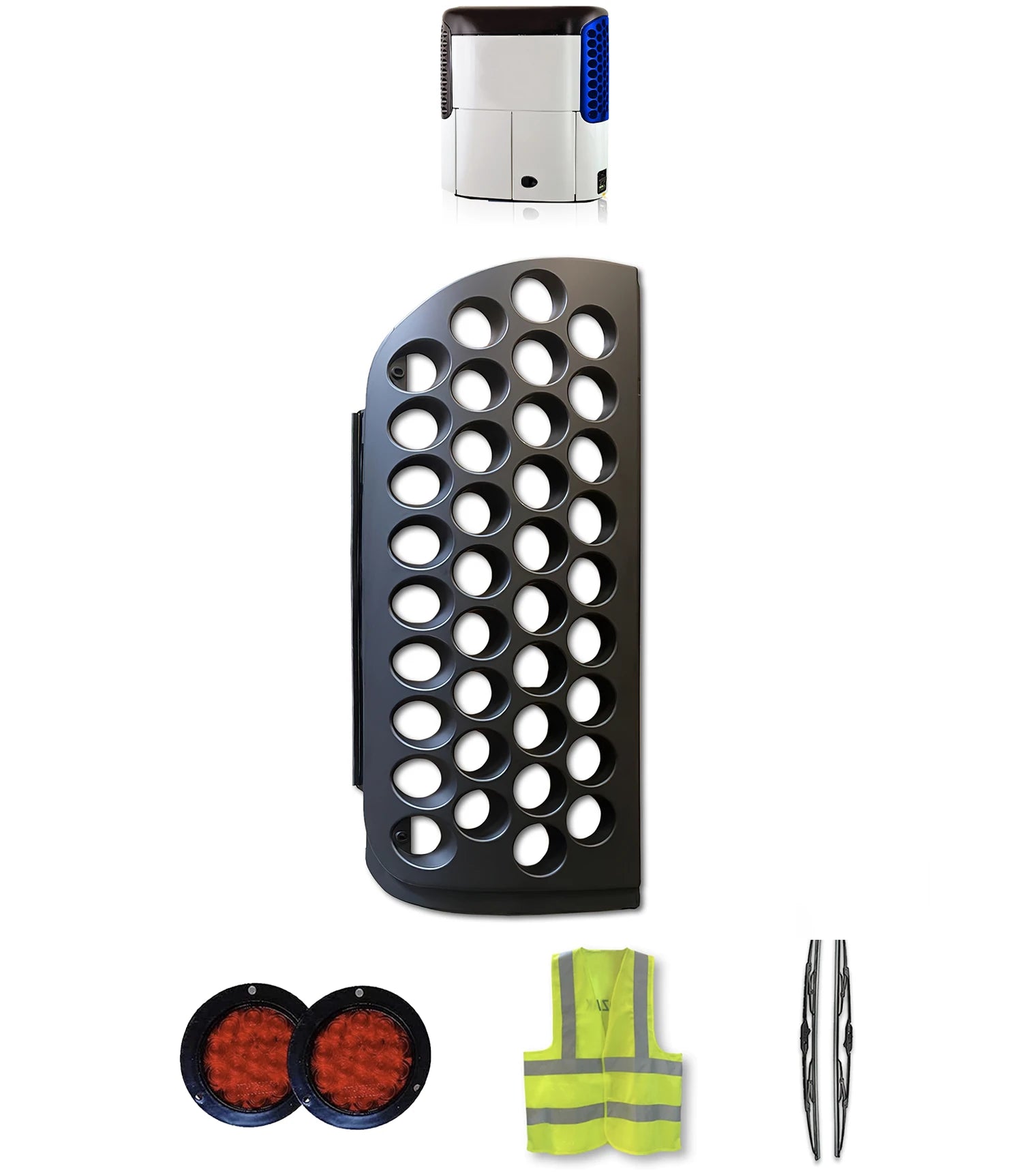 Reefer Roadside Honeycomb Grille Door TK#98-7474 Thermo King
