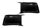 Bumper Corners Steel Black Set 2003-2012 Freightliner M2 Business Class 106 112