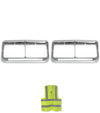 Headlights Bezels C500 White LED Kenworth T400 T600 T800 W900B W900L
