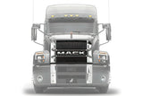 Front Grille Assembly Chrome with Logo Mack Anthem