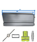 Side Middle Fairing Panel 71" Passenger 2018+ Volvo VNL