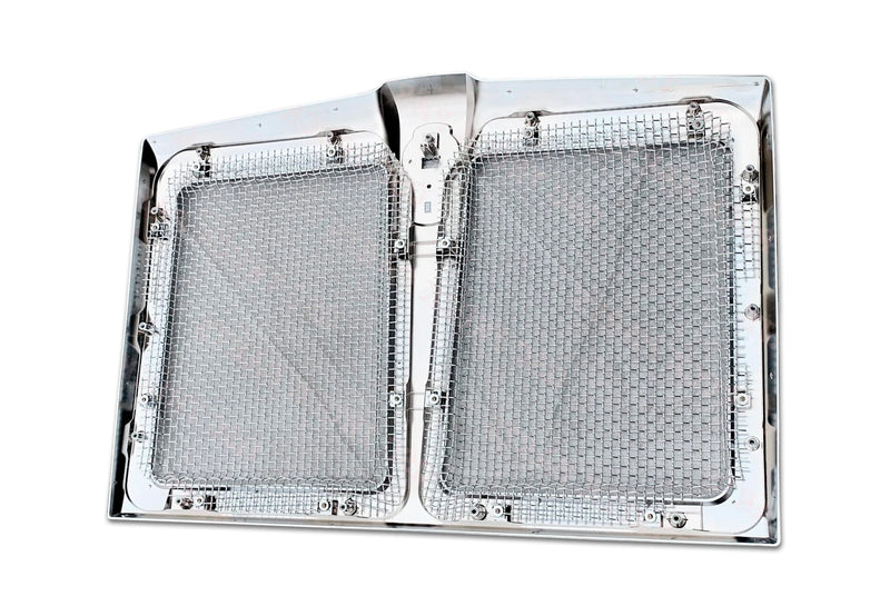 Grille Frame with Bug Screen Chrome Plastic Kenworth T880