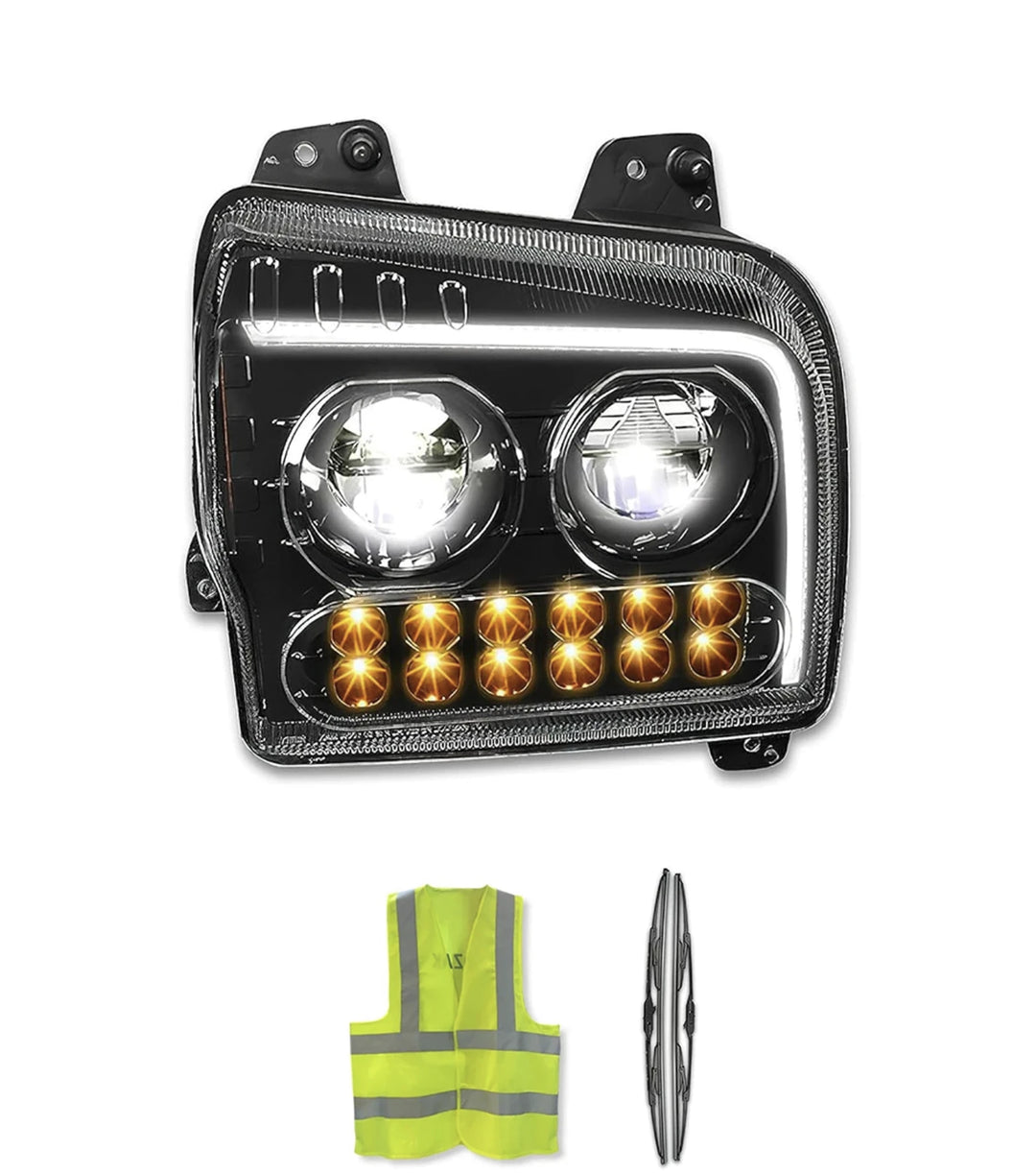 Headlight Black LED DRL Sequential Turn Signal Passenger 2019-2022 Ken – Tacoma Parts Corporation Headlight Black LED DRL Sequential Turn Signal Passenger 2019-2022 Ken – Tacoma Parts Corporation