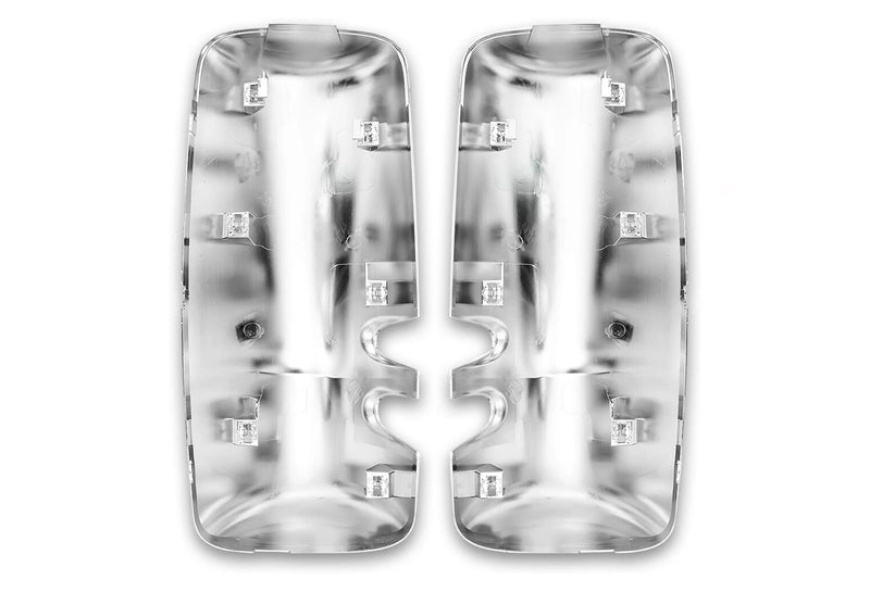 Door Mirror Covers Chrome Set Kenworth 2013-2021 T680 T880