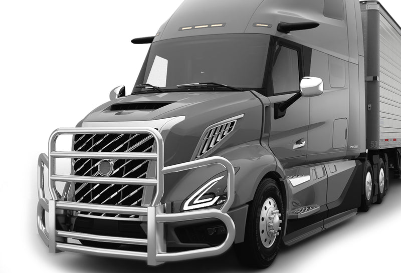 Front Steel Grille Deer Guard Herd 300 2025+ Volvo VNL 300 440 640 660 840 860 VNR 300 440 640 660