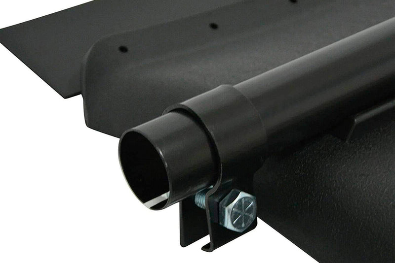 Quarter Fender 24x24" Black Plastic Passenger