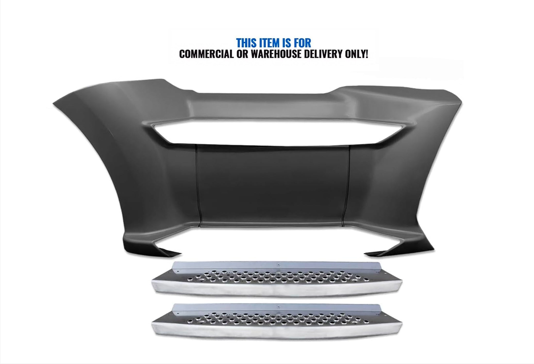 Front Step Fairing Skirt Panel with Steps Driver Kenworth T680