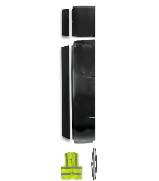 Top & Lower Wind Fairing Cab with Extenders Full Set Passenger International LT625