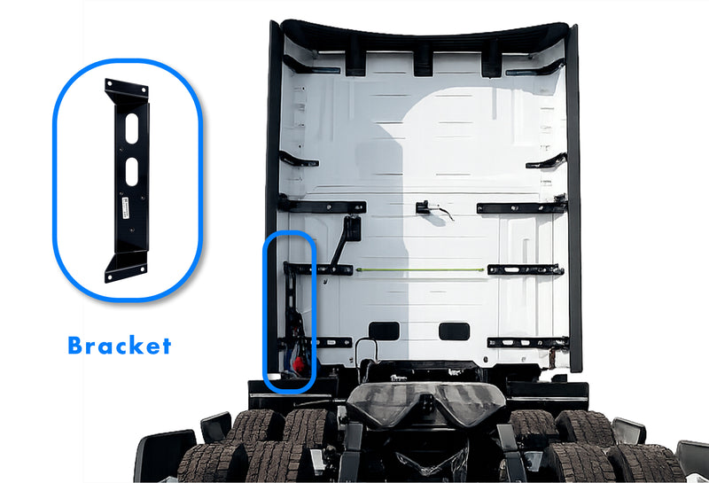 Lower Wind Cab Fairing Support Bracket Driver 2025 2026 Volvo VNL New