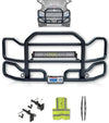 Front Grille Guard Large Black Kenworth T700