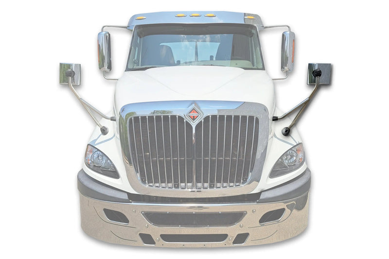 Chrome Hood Mirror Left Side International Prostar 2002-2017 - 