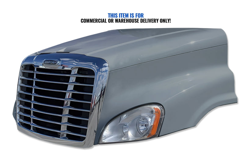 Hood Long With Grille and Headlights Freightliner Cascadia 2008-2018 125 BBC 113