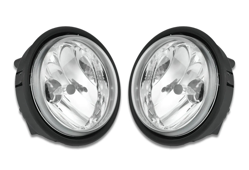 Bumper Set Chrome with Fog and Brackets 2002-2012 Freightliner Columbia