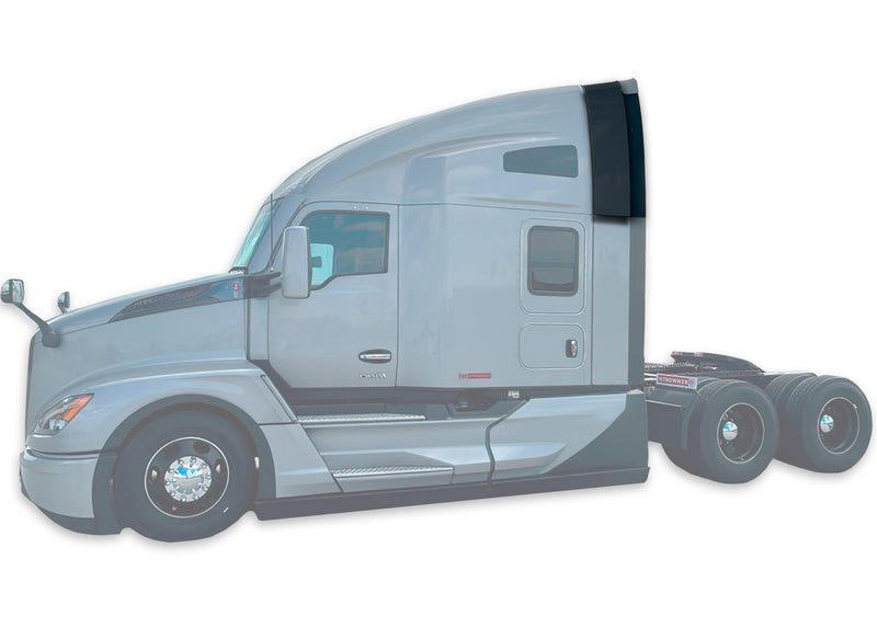Cabin Upper Sleeper Fairing Plastic w/ Extension Driver 2022+ Kenworth T680 Next Gen