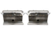 Aluminum Tool Boxes Step 2 pcs with Brackets Right & Left Side for Peterbilt 377 - 
