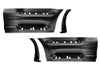 Front Step Side Panels with Brackets and Extensions Set 2022+ Peterbilt 579