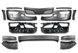 Complete Front Bumper with Fog Hole 14 Pcs 2022+ Peterbilt 579