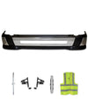Bumper Plastic No Fog Hole and Chrome Trim Set 2004-2015 Volvo VNL