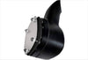 Hood Mirrors Black Set Compatible with Kenworth T680 2011-2021