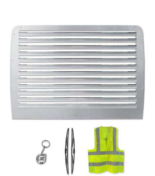 Front Louvered Grille Chrome 2004+ Volvo VNL 670 730 780