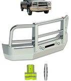 Pickup Truck Guard Polished, No lights Herd Aero LT 2 Post 2008-2010 Chevrolet 3500