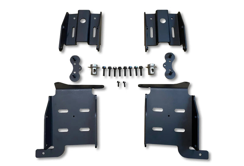 Kozak Plastic Bumper Set With Brackets With Fog Light Holes for Volvo VNL 2018+ - 