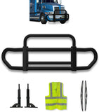 Front Steel Grille Deer Guard Black Herd 200 2015-2022 Western Star 5700 XE