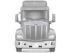 Chrome Plastic Bumper Center and Corners No Fog Light Hole for Peterbilt 579 - 