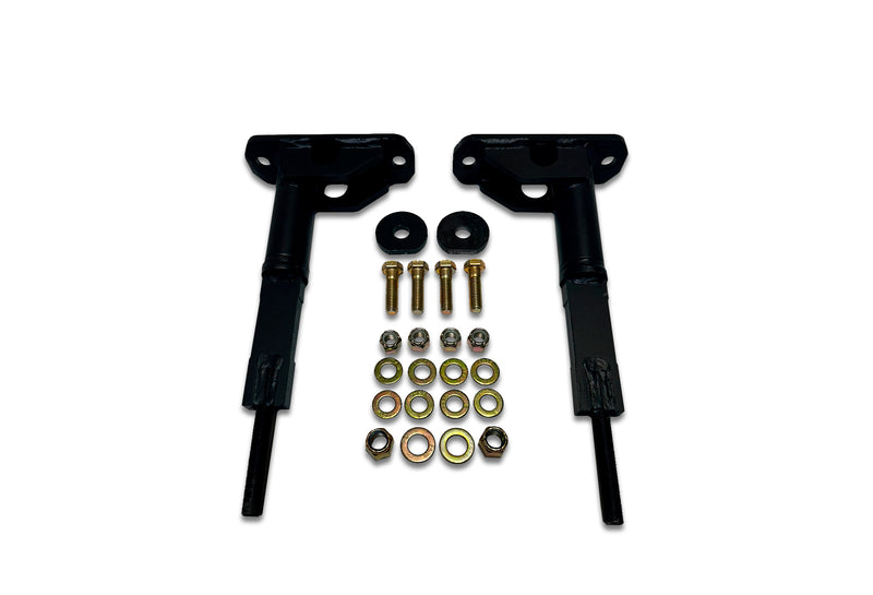 Mount Brackets Set for Herd GG-MTK-15 / FL33 / WS23 Front Bumper Deer Guard 2008-2025 Freightliner M2 112