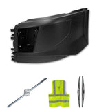 Bumper Corner with Fog Hole Plastic Driver 2016-2017 Volvo VNL