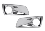 Fog Light Bezels Chrome Plastic Set Kenworth T660